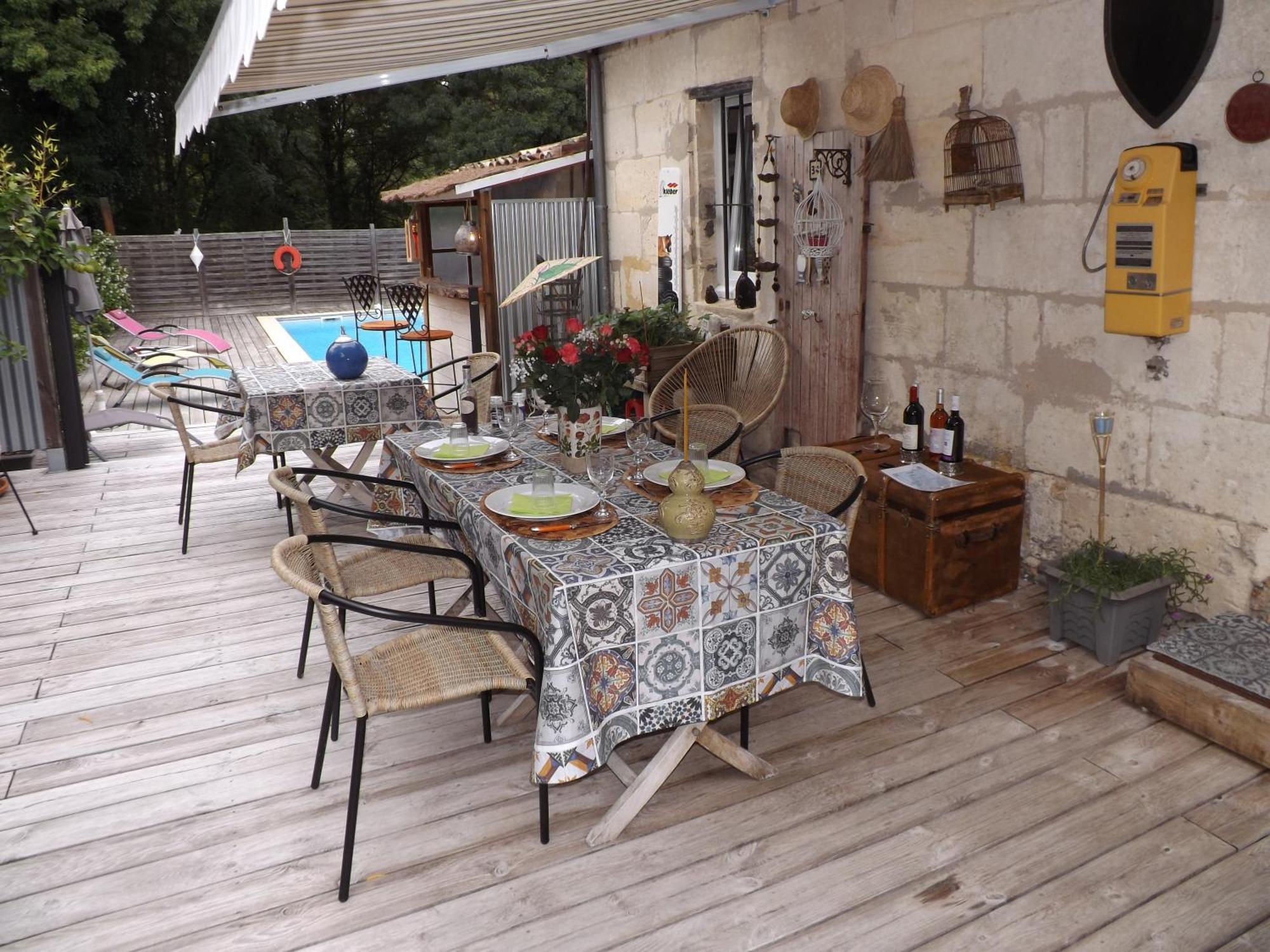 Bed and Breakfast La Girondine Galgon Exteriér fotografie